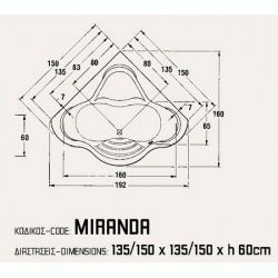 S. MIRANDA 135X135