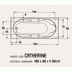 S.CATHERINE 180X90