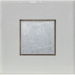 Decor Λευκό-Ασημί 10x10