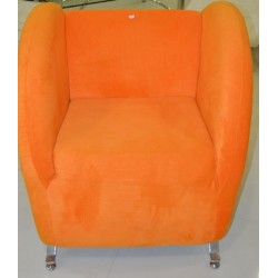 Πορτοκαλί πολυθρόνα 