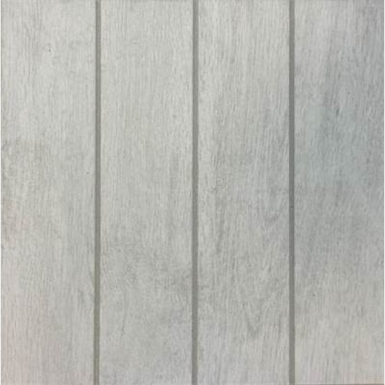 Πλακάκια τύπου ξύλο Wooden stripes snow 33x33